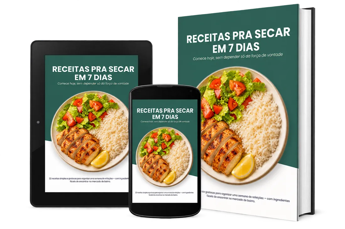 Receitas Pra Secar em 7 Dias no tablet, no celular e como livro digital